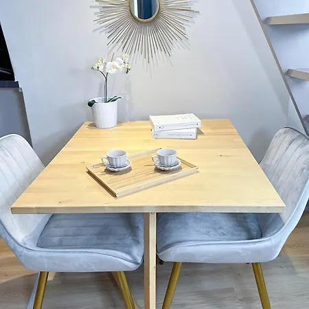 Stylish Duplex In Front Of Buttes-chaumont Apartment Paris