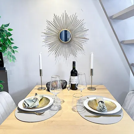 Stylish Duplex In Front Of Buttes-chaumont Apartment Paris